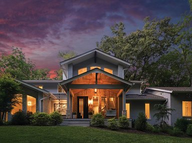 A Rare Modern Estate on 1.45 Private Acres in Charlotte's Prestigious Pellyn Wood
