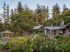 Portola Valley Compound on 1.25 Private Acres