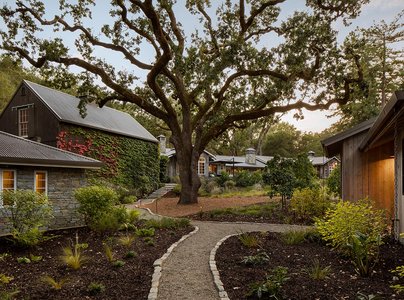 Portola Valley Compound on 1.25 Private Acres