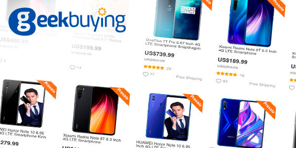 Смартфони от китайски онлайн магазини - GeekBuying