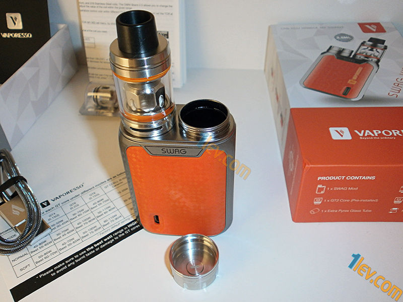 vaporesso swag - контейнер за батерия с капаче