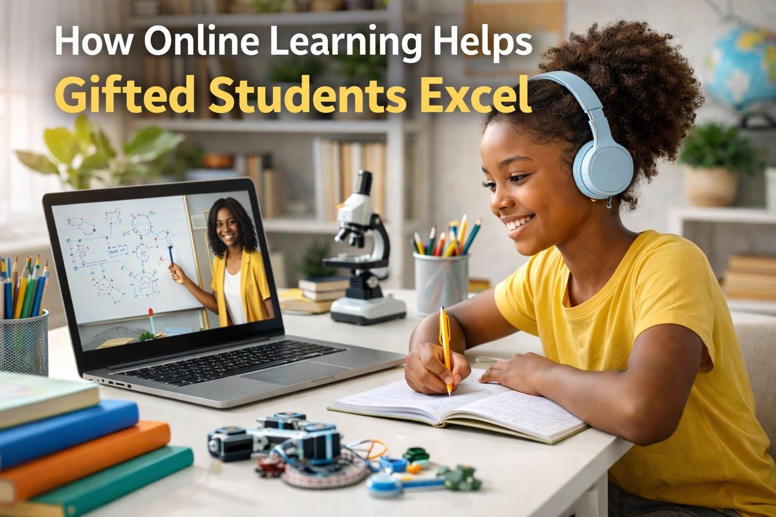 How Online Learning Helps Gifted Students Excel