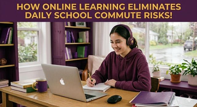 How Online Learning Eliminates Daily School Commute Risks | Liberty Spring Academy