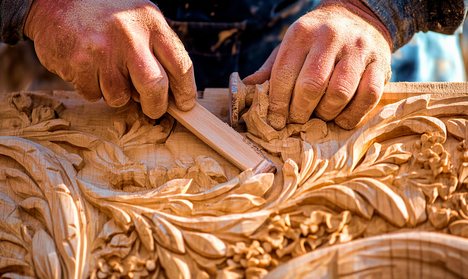Kashmiri Wood Carving
