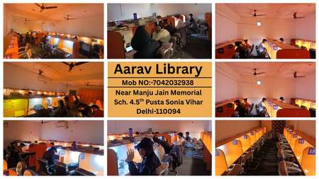 Aarav Library Hub Points, Karawal Nagar — study library in 110090, Delhi