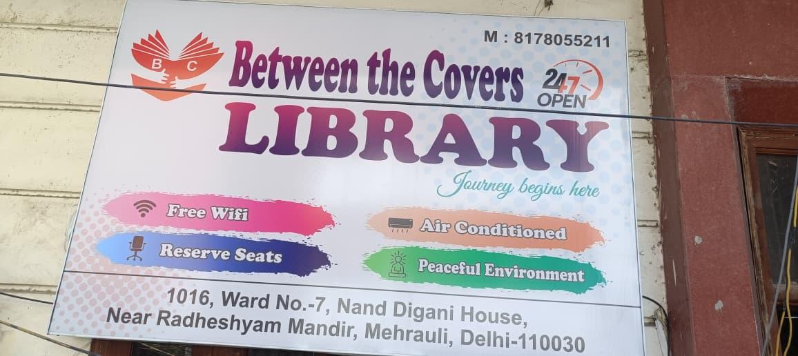 Between the Covers Library, Mehrauli cover