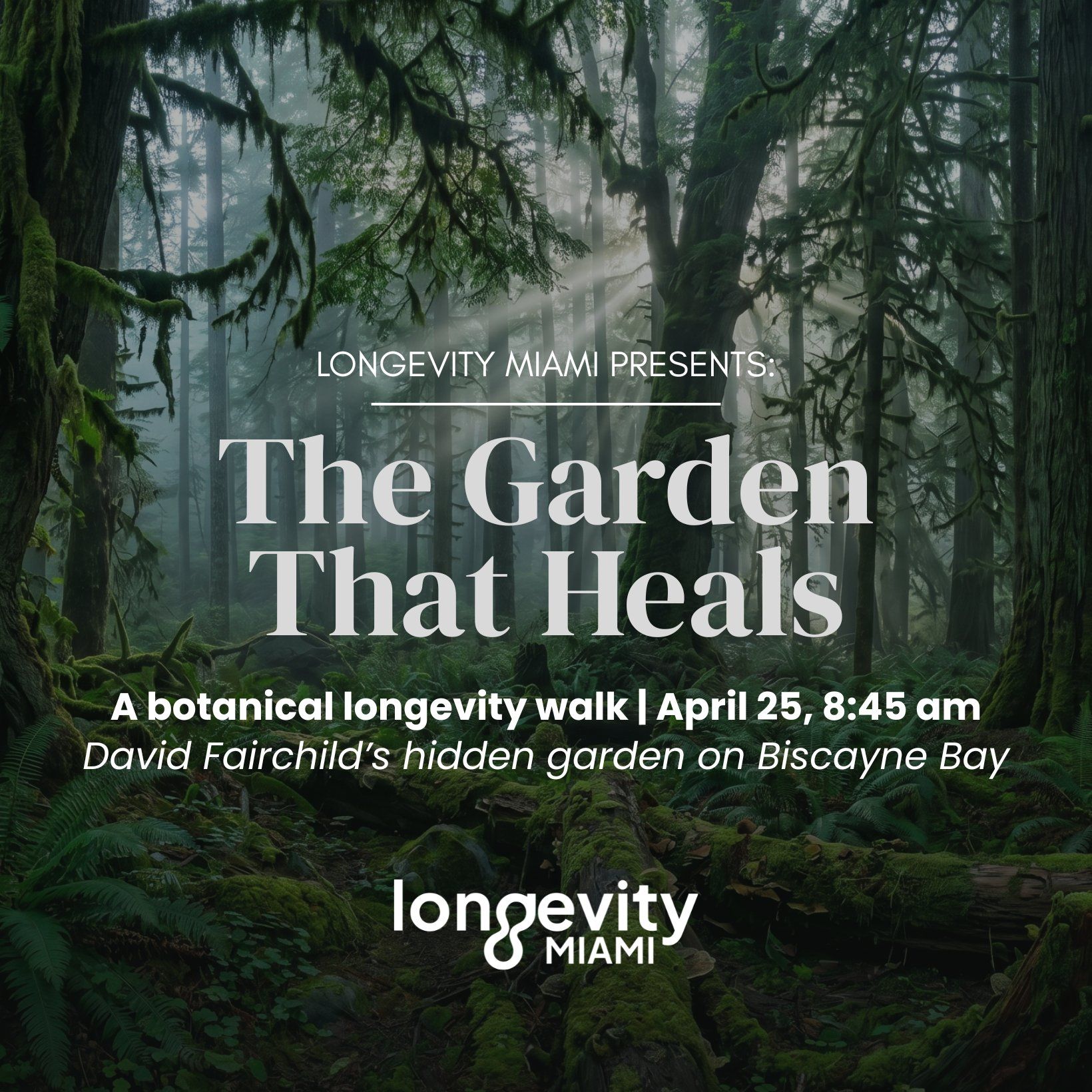The Garden That Heals — A Longevity Walk