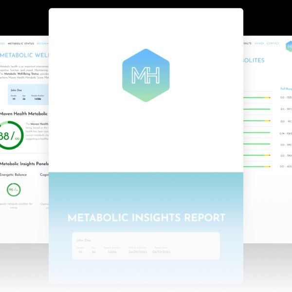 non-invasive metabolic health tracking test