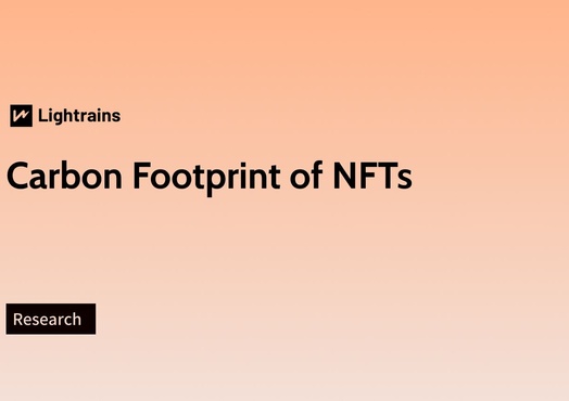 Carbon Footprint of NFTs - Research, NFT