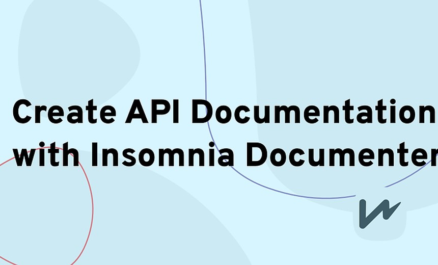 Create API Documentation with Insomnia Documenter