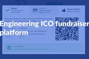 Engineering ICO fundraiser platform