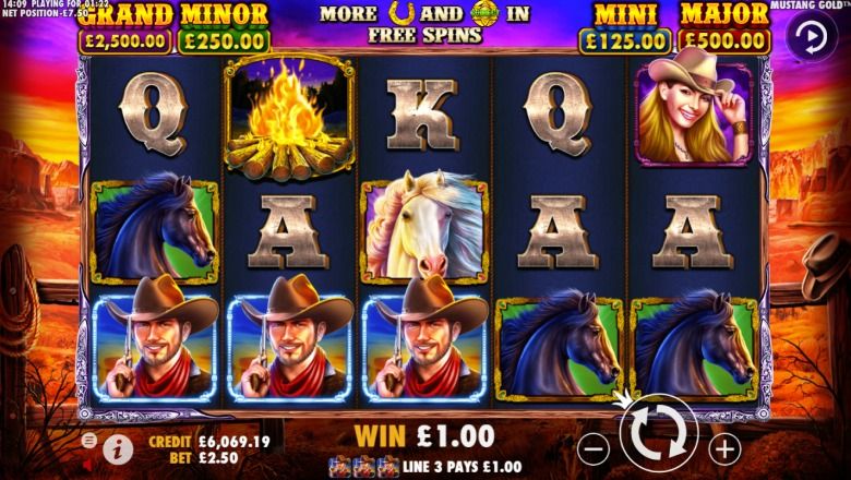 Play Mustang Gold Slot | 96.53% RTP | Real Money Games