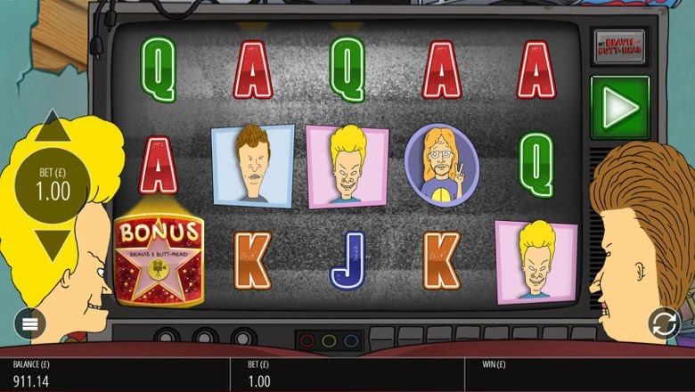 Beavis and Butthead slot screenshot