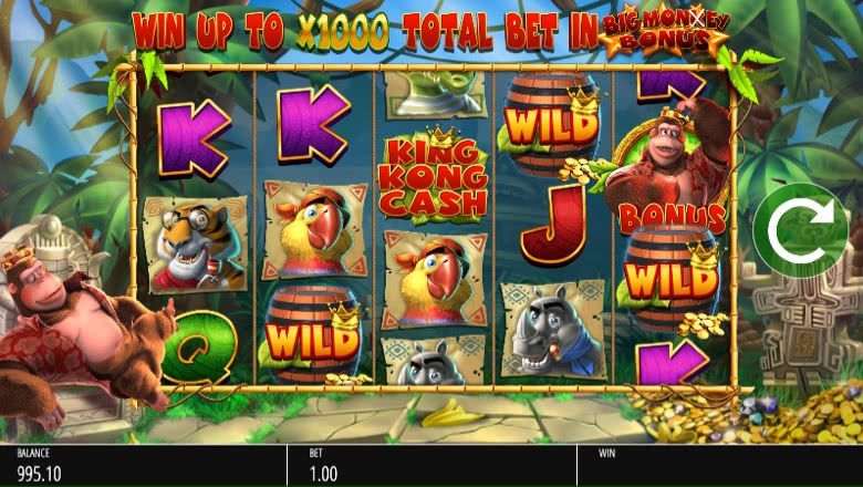 King Kong Cash  slot screenshot