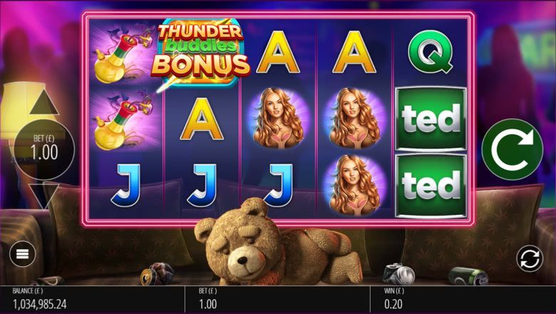 Ted slot screenshot