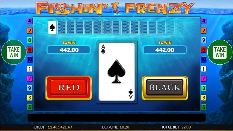 Fishin Frenzy slot screenshot