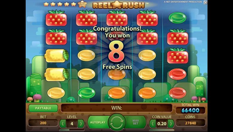 Reel Rush slot screenshot