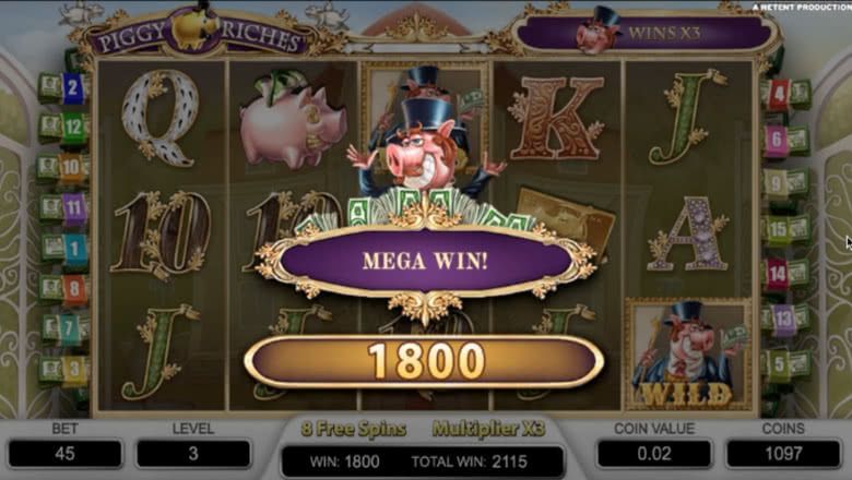 Piggy Riches slot screenshot