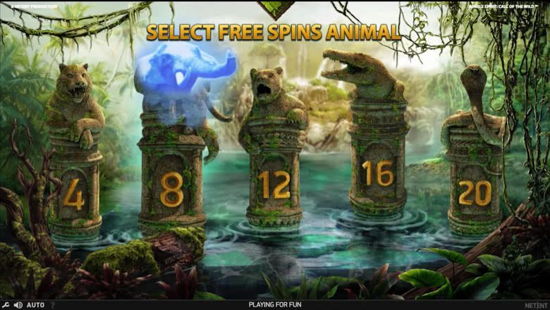 Jungle Spirit slot screenshot