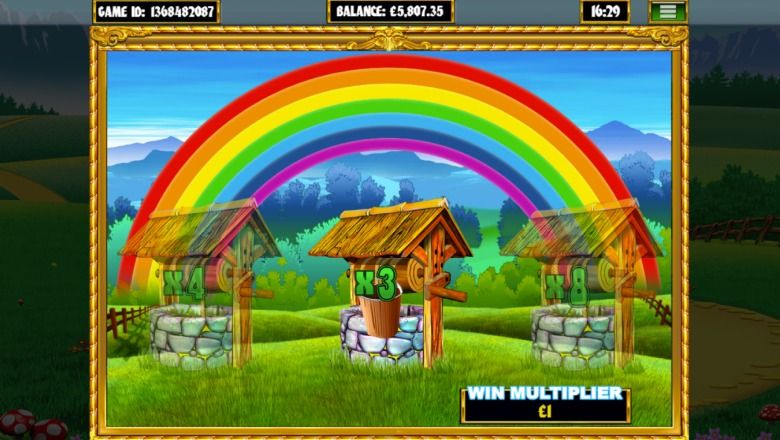 rainbow riches slingo bonus