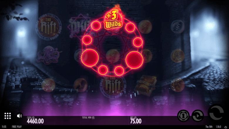 The Rift slot screenshot