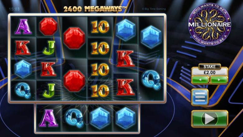 Who wants to be a Millionaire slot screenshot