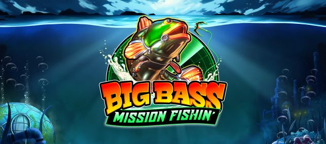 Big Bass Mission Fishin' slot game online underwater fish graphic