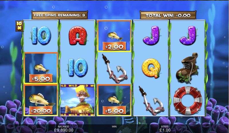 catch of the day slot game MrQ online casino fishing slot game demo free spins fisherman