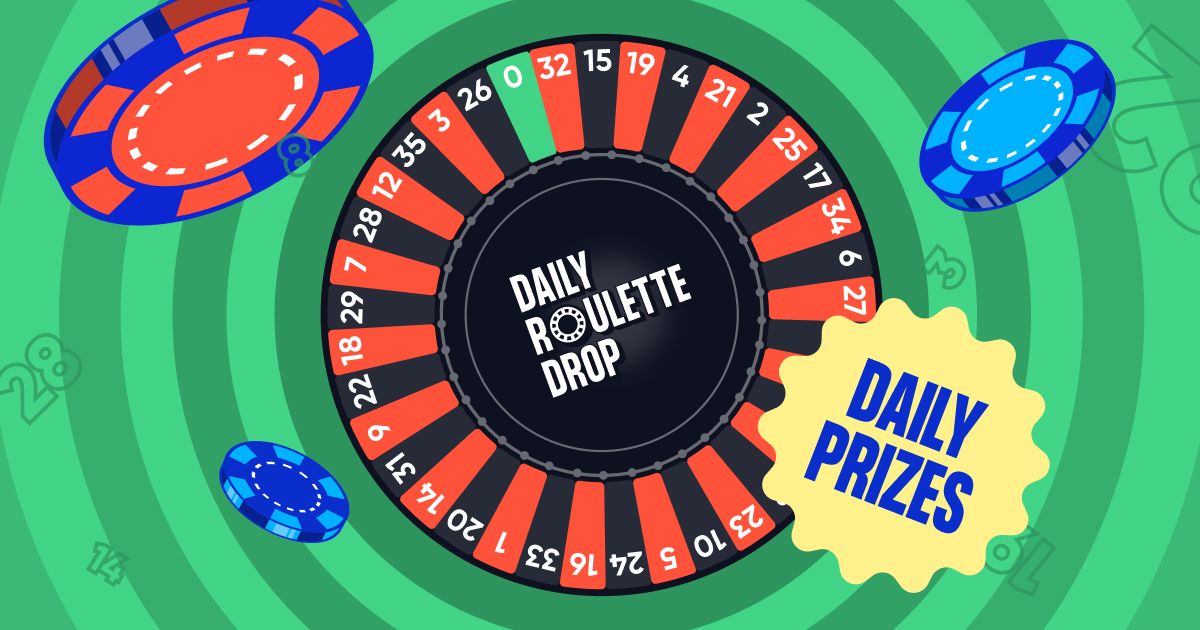 Daily Roulette Drop Daily Prizes MrQ UK