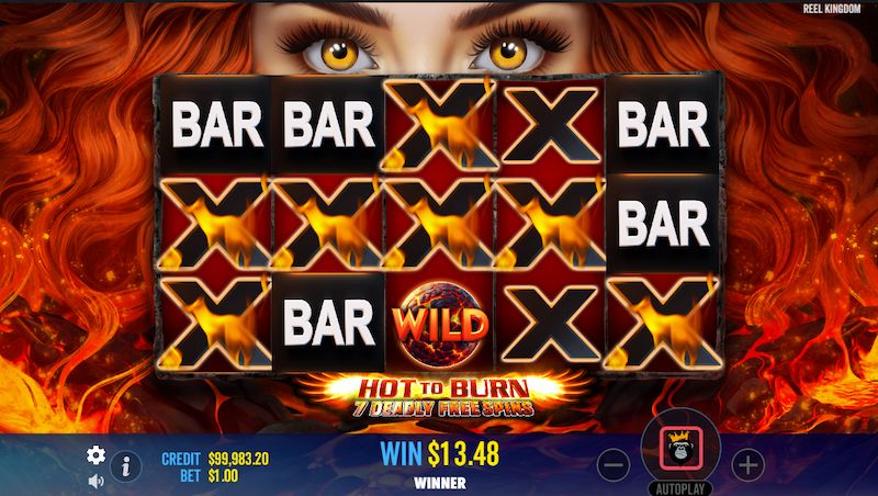 hot to burn 7 deadly sins free spins slot game mrq online casino wild redhead woman