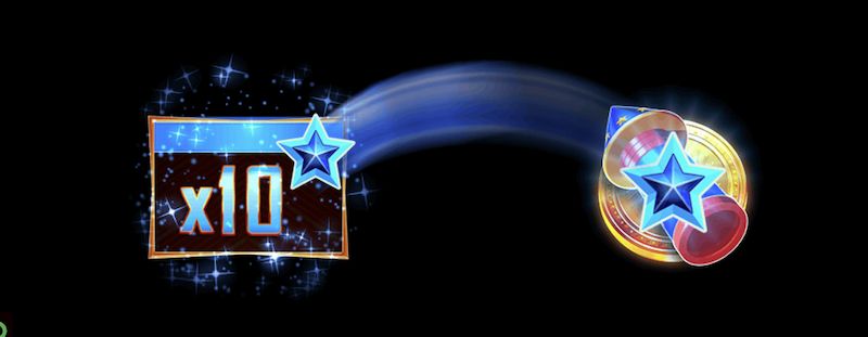 Hyper Gold All in slot game rocket launcher gold bars MrQ online casino bonus