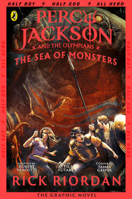 Percy Jackson and the Sea of Monsters: The Graphic Novel (Book 2) - Jacket