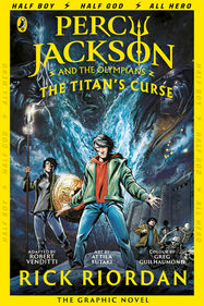 Percy Jackson and the Titan's Curse: The Graphic Novel (Book 3) - Jacket