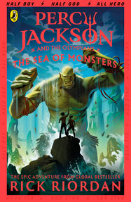 Percy Jackson and the Sea of Monsters (Book 2) - Jacket