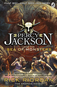 Percy Jackson and the Sea of Monsters: The Graphic Novel (Book 2) - Jacket