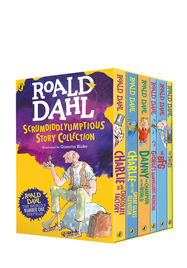 Roald Dahl's Scrumdiddlyumptious Story Collection - Jacket