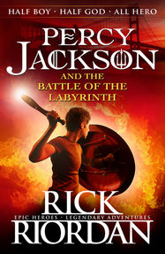 Percy Jackson and the Battle of the Labyrinth (Book 4) - Jacket