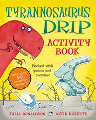 Tyrannosaurus Drip Activity Book - Jacket