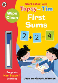 Wipe-Clean First Sums: Start School with Topsy and Tim - Jacket