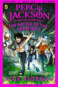The Battle of the Labyrinth: The Graphic Novel (Percy Jackson Book 4) - Jacket