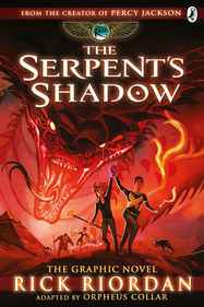 The Serpent's Shadow: The Graphic Novel (The Kane Chronicles Book 3) - Jacket