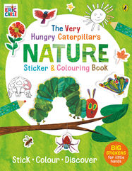 The Very Hungry Caterpillar's Nature Sticker and Colouring Book - Jacket