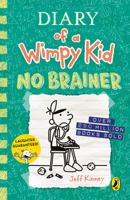 Diary of a Wimpy Kid: No Brainer (Book 18) - Jacket