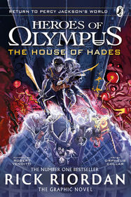 The House of Hades: The Graphic Novel (Heroes of Olympus Book 4) - Jacket