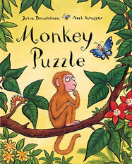 Monkey Puzzle Board Book - Jacket