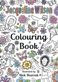 The Jacqueline Wilson Colouring Book - Jacket