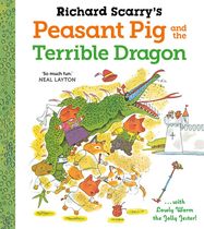 Richard Scarry's Peasant Pig and the Terrible Dragon - Jacket