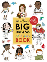 Little People, Big Dreams Colouring Book - Jacket