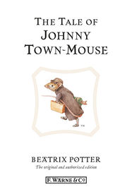 The Tale of Johnny Town-Mouse - Jacket