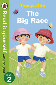 Topsy and Tim: The Big Race - Read it yourself with Ladybird - Jacket